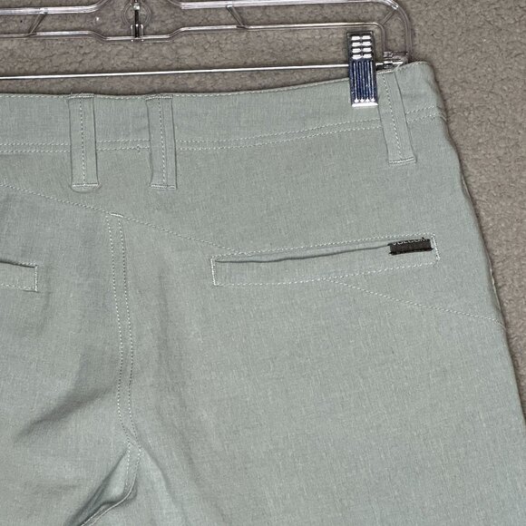 Volcom True To This Shorts Mens Size 28 Skate Surf Beach Gray Hybrid Preppy - Picture 7 of 13